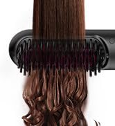 TYMO Porta Cordless Hair Straightener Brush, Portable Mini Straightening Brush for Travel, Negati...