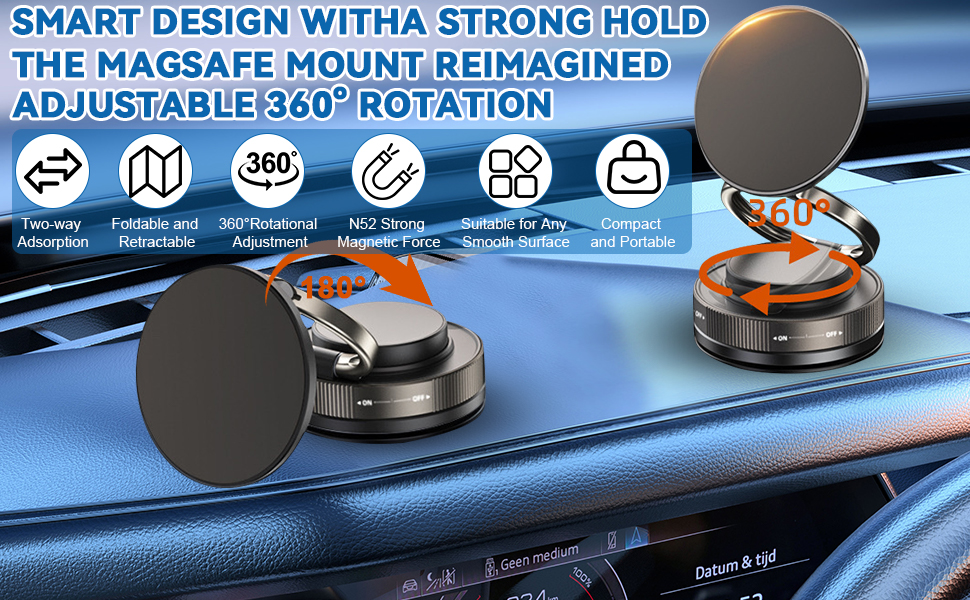 universal 360 dashboard phone holder