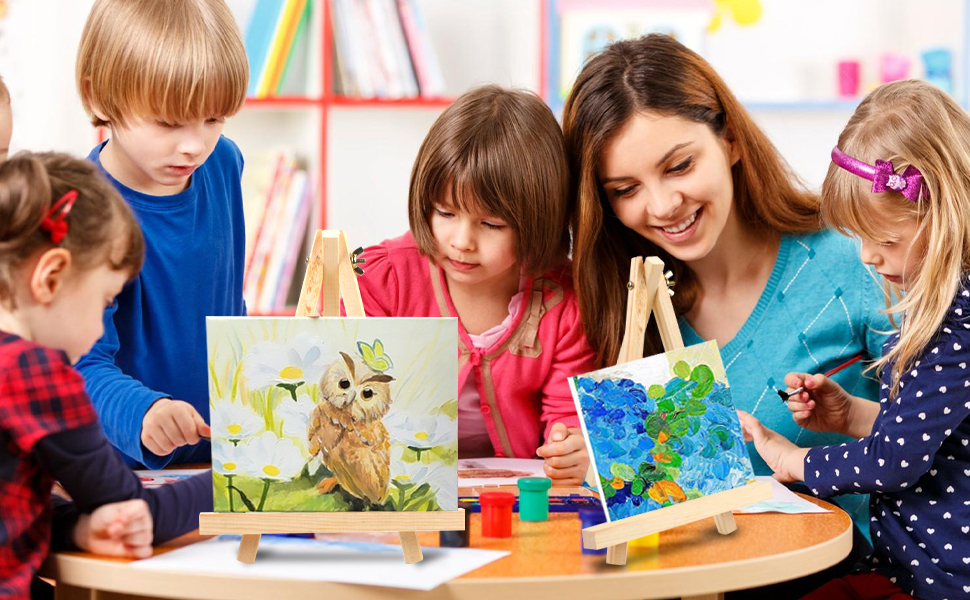 Wooden easel
