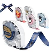 Phomemo P12 Satin Ribbon for Gift Wrapping, Bouquets, DIY Crafts, Party Decor, Compatible with DY...