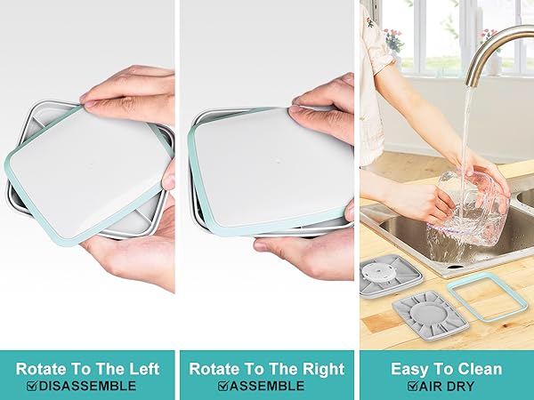 food container with lid airtight