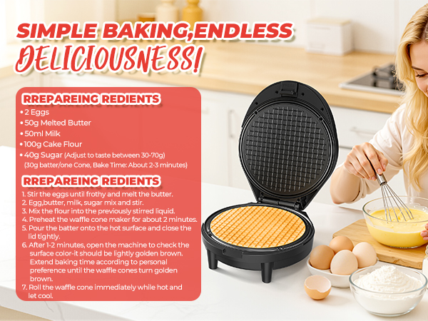 waffle cone maker