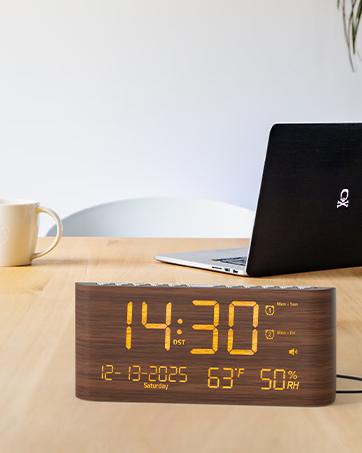 alarm clock with multiple alarms