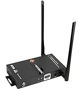 J-Tech Digital Wireless HDMI Extender 1X2 up to 200ft 1080P with HDMI Loop Output IR Passthrough ...