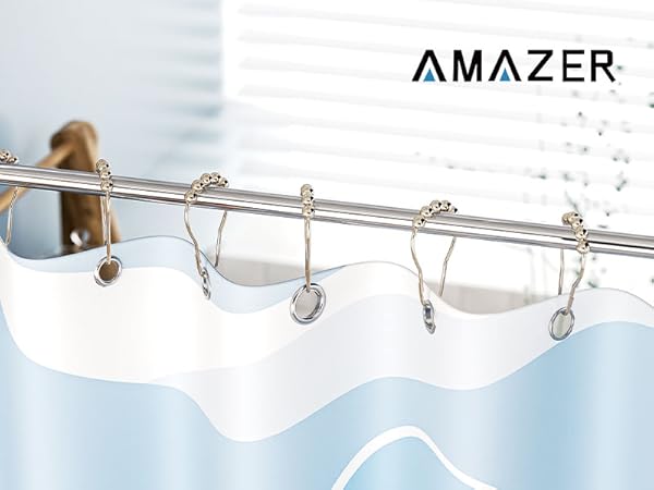 Amazer Shower Curtain Rings