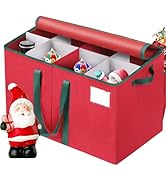 EverMerry Nutcracker Storage Containers and Figurine Collectibles Storage Box, Large Ornament Sto...