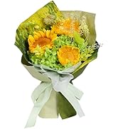 Preserved Sunflower Bouquet, Forever Flowers for Delivery Prime, Long-Lasting Sunflower, Eternal ...