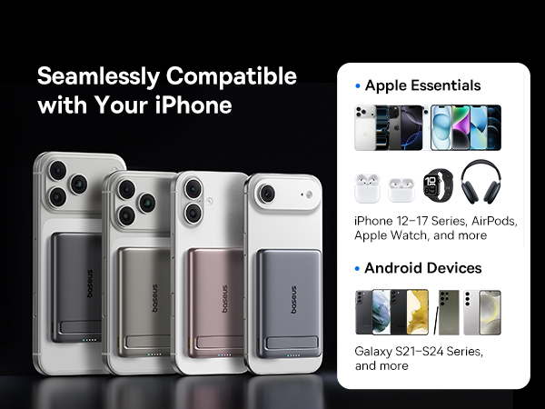 iphone magnetic charger magsafe battery pack battery bank