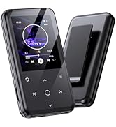 Gueray MP3 Player Bluetooth 128GB :with Clip MP3 Player with Speaker MP3 Player Suitable for Audi...