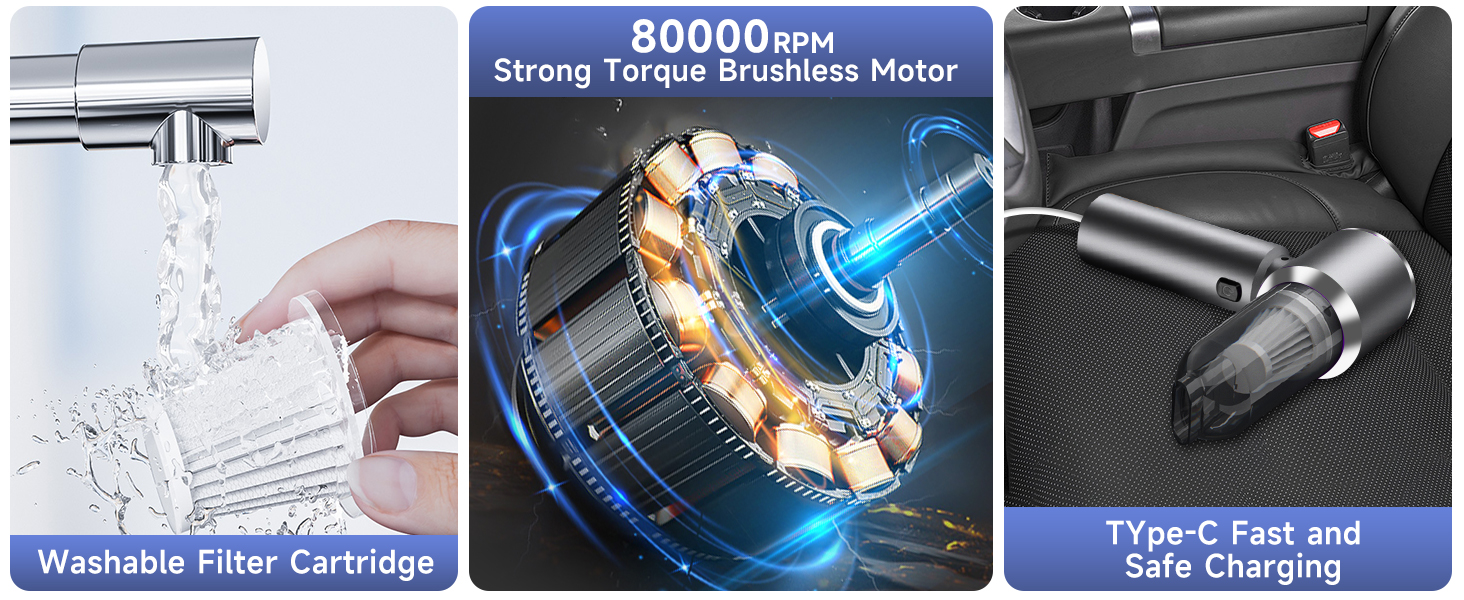 car vacuum cleaner high power