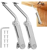 HBL' 2 Pack | Lid Support Hinges Lid Stay Hinge for Extra-Long Upper Cabinet &amp; RV Cabinets, 30° -...