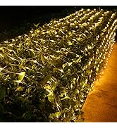 Joomer Christmas Net Lights - 12FT x 5FT 360 LED Plug-in Mesh Lights, Waterproof with 8 Modes, Ti...