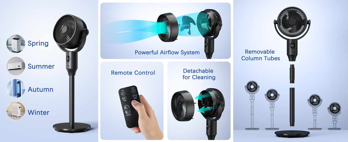 floor fan pedestal fans