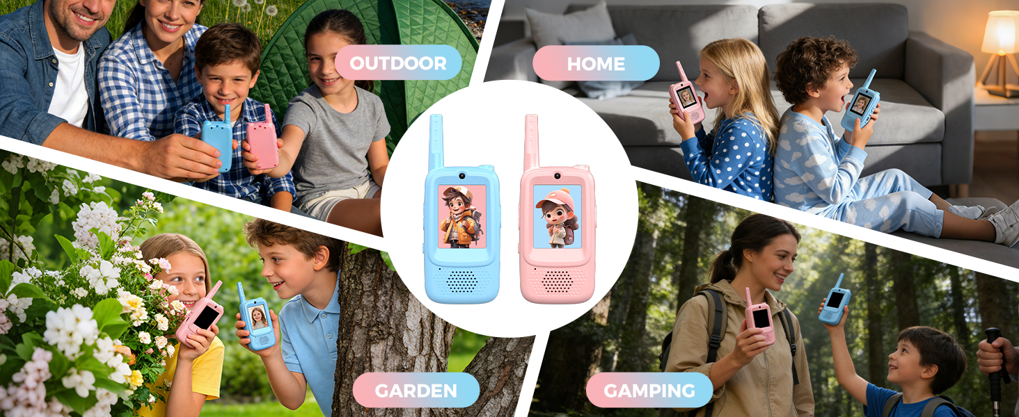 kids video walkie talkies