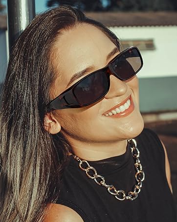 Fit Over Glasses Polarized Sunglasses for Men Women