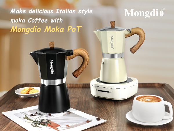 Stovetop Espresso Maker Moka Pot