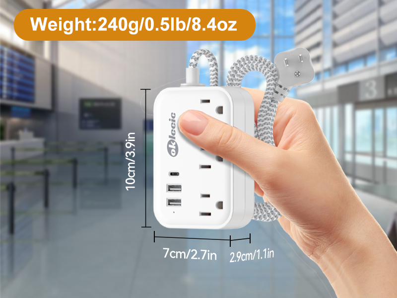 flat plug extension cord