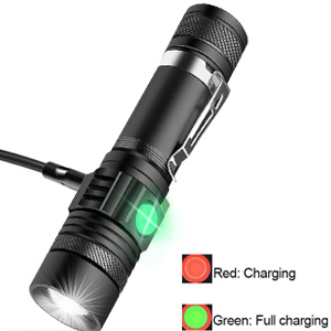 Rechargeable flashlight