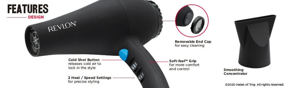 hair dryer, hair dryers, blow dryer, blow dryers, ac motor hair dryer, ac motor hair dryers; revlon