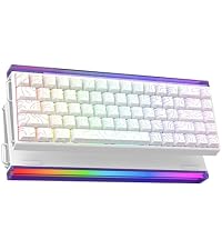 MechLands Aula Mini60 HE PRO Wireless Hall Effect Gaming Keyboard, 4000mAh | Magnetic Keyboard with ...