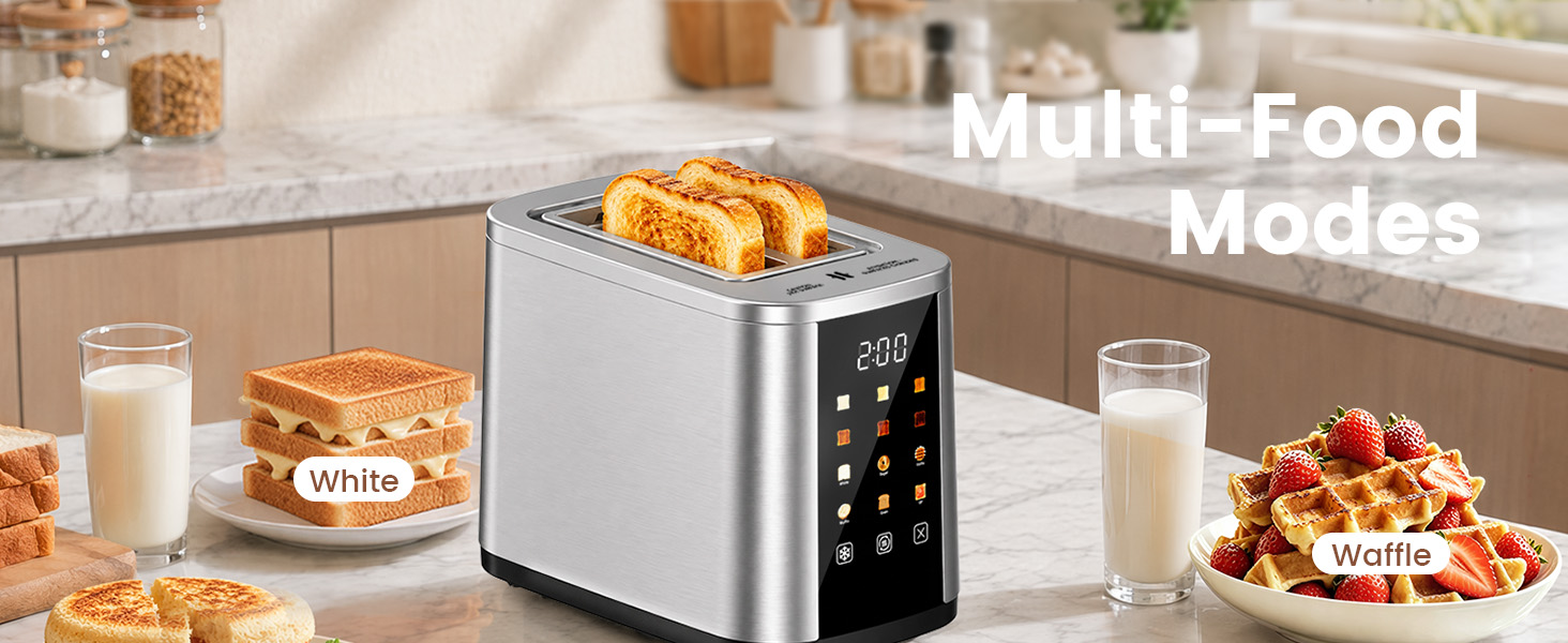 Toasters 2 Slice Wide Slot