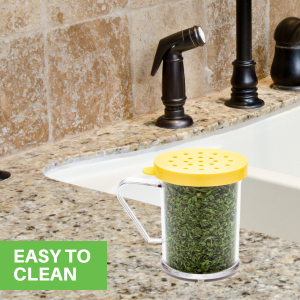 Effortlessly clean your sugar dispensers with their convenient way to be cleaned.