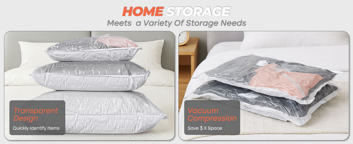 Save Space bags for Travel and Home