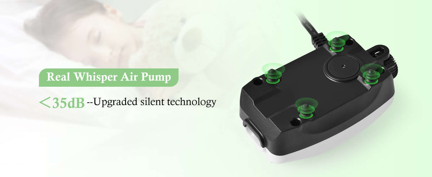 quiet fish tank air pump