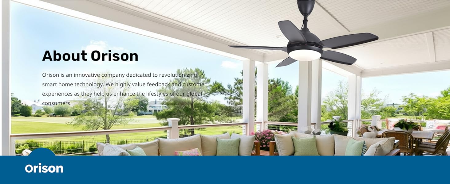 orison ceiling fan