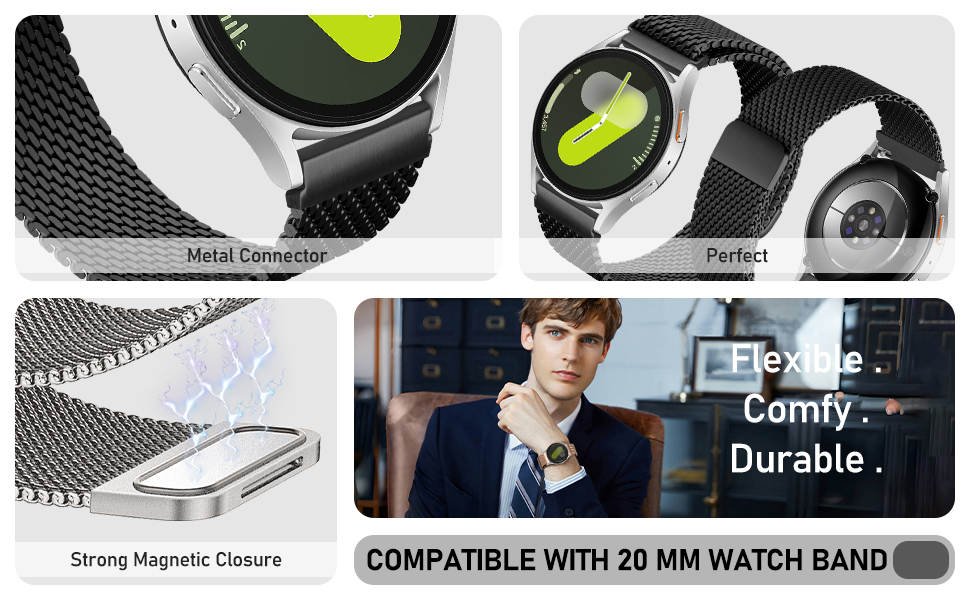 it features metal connectors,strong magnetic closure,bold and thicker design