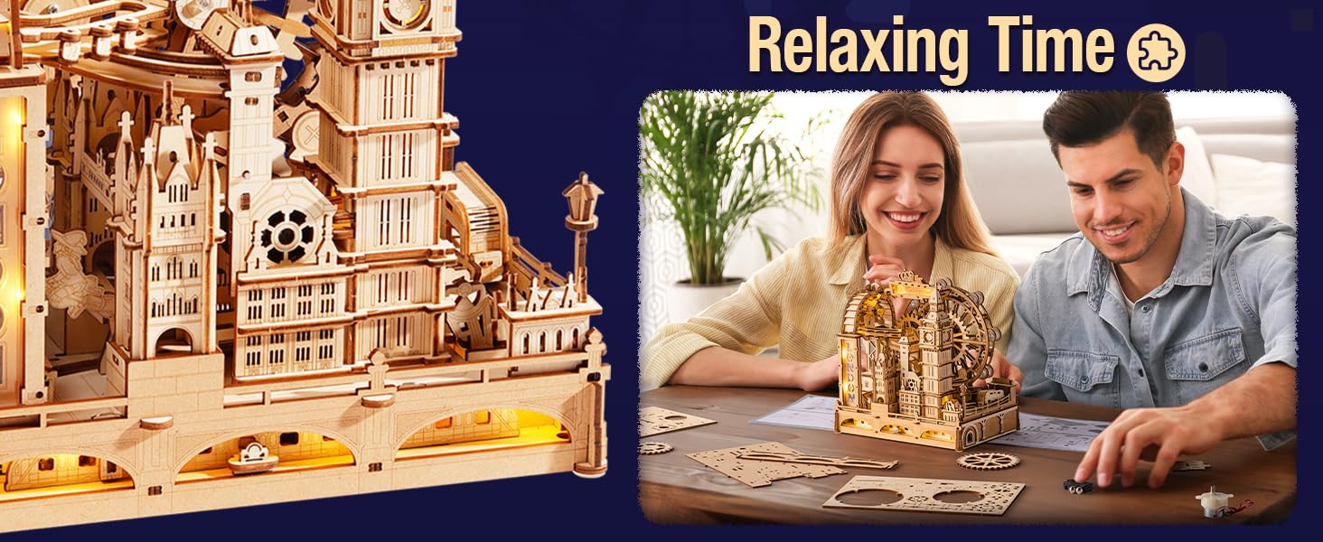 ROKR 3D WOODEN PUZZLE