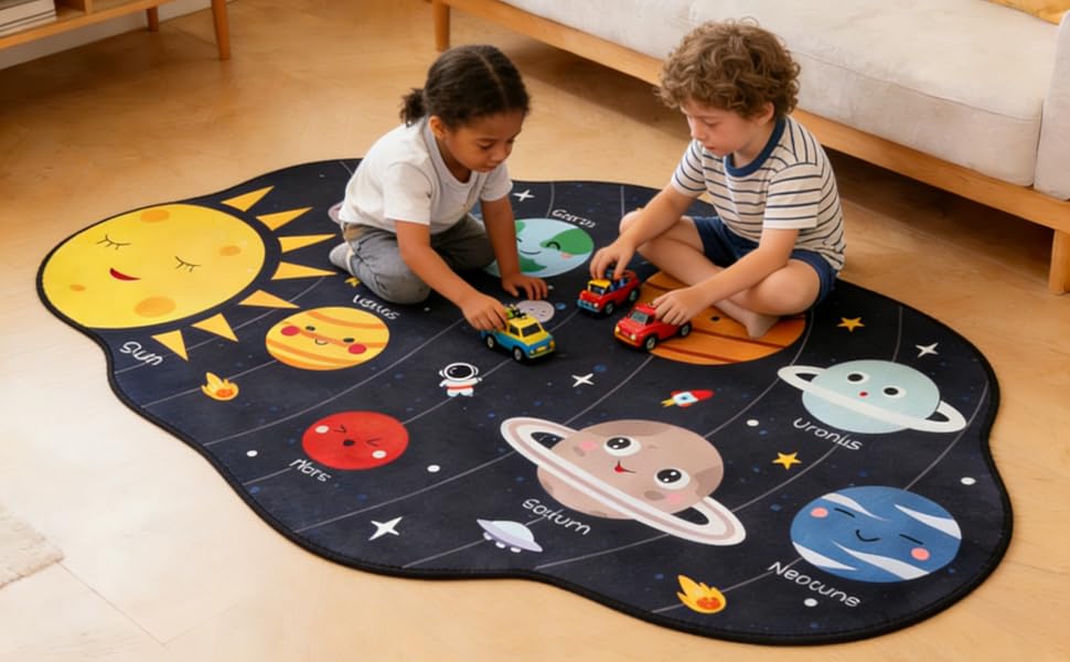 Solar System Rug