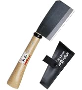 KAKURI Japanese NATA Small Hatchet Tool 5.3" [Double Bevel] Made in Japan, Japanese Wood Splittin...