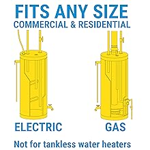 Gas and Electric Water Heater Tanks
