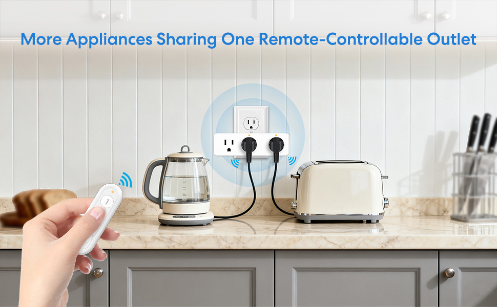 remote outlet for more appliances
