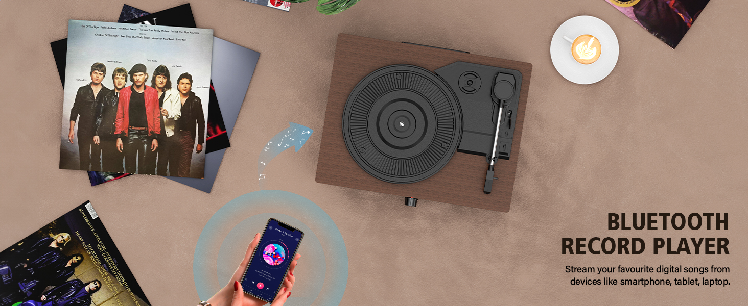 bluetooth record player