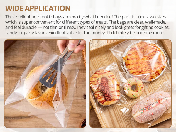 Self Sealing Clear Cellophane