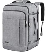 Carry On Backpack, Extra Large 40-50L Travel Backpack for Men &amp; Women, Expandable Backpack For Ai...
