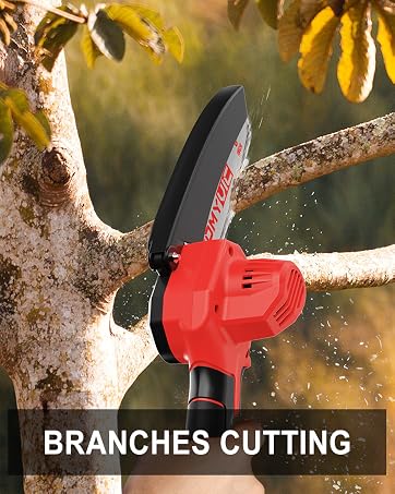 mini chainsaw 6 inch cordless
