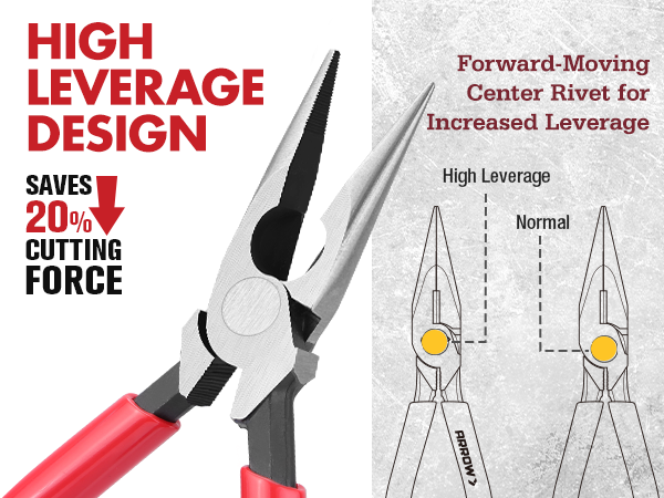 AHT03001AZ ARROW 6IN LONG NOSE PLIERS