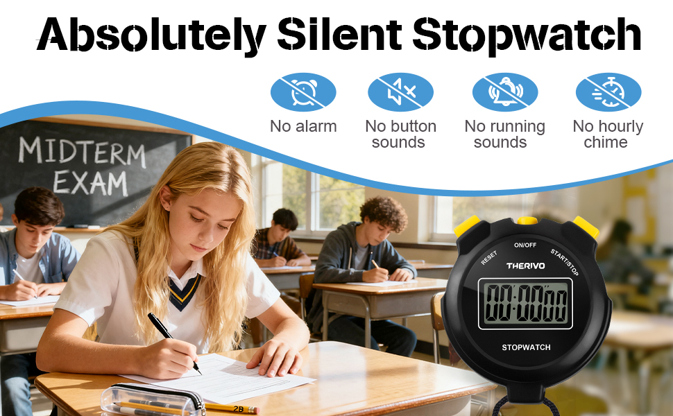 Absolutely Silent Stopwatch