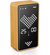 Exlliy Sand Timer, Digital Hourglass Timer, Rechargeable Magnetic Visual Timer with Large LED Dis...