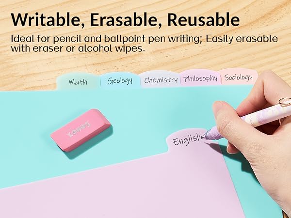 you can get organized with 8.5*11 inch dividers featuring 8 tabs