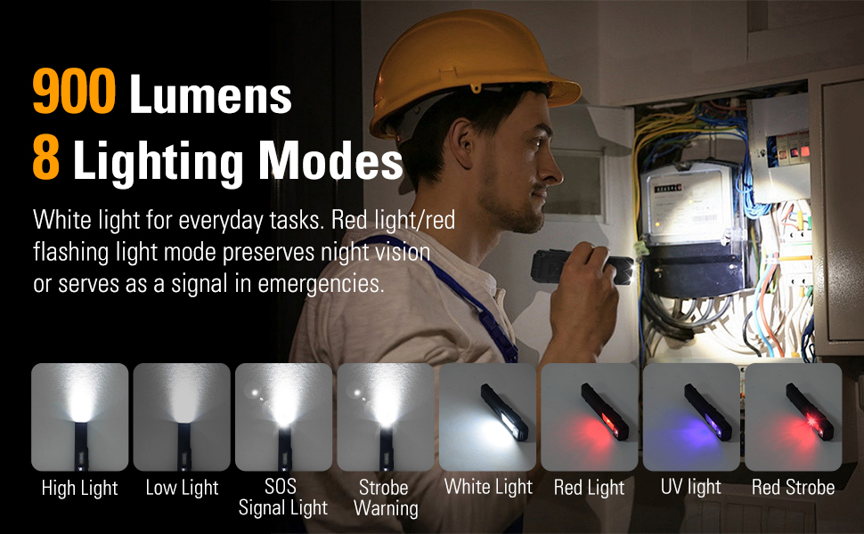 Rechargeable EDC Pocket Flashlight