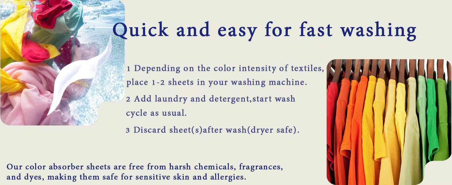 Color Absorber Laundry Sheets6