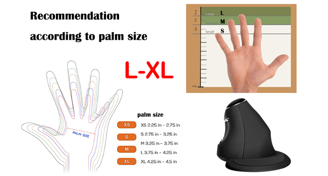 large hand mouse