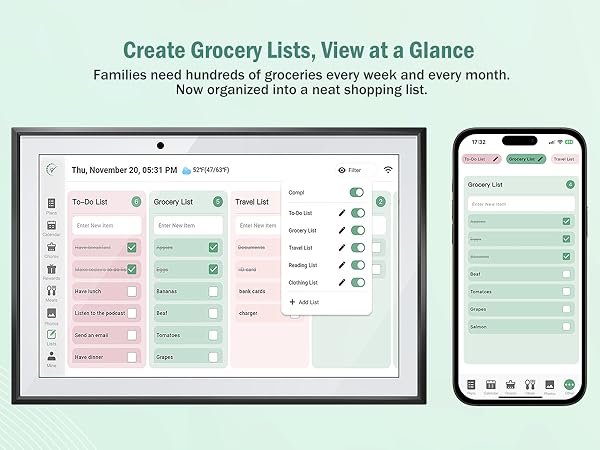 Grocery List