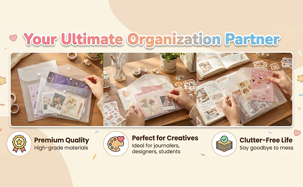 ? Perfect for Every Crafter – Ideal for planners, scrapbookers, journal artists, and DIY enthusiasts