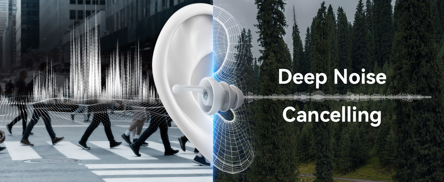 Silicone Noise Cancelling Ear Plugs