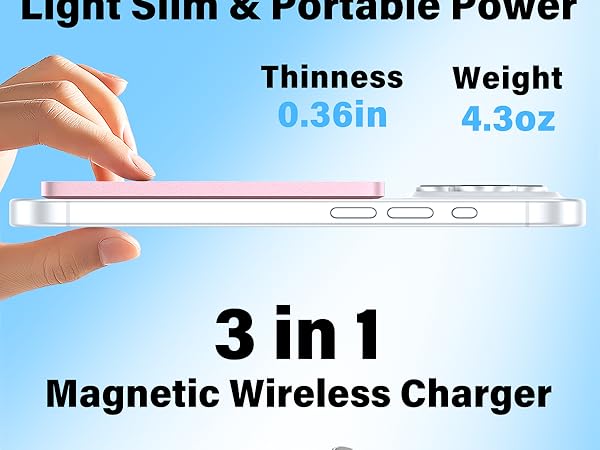 magnetic portable charger for magsafe portable charger for iphone